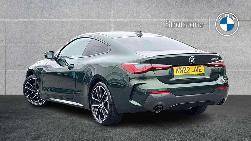 Used BMW 420 M Sport 187 HP (137 kW) 2022 Green Coupe