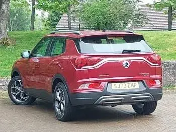 Used SsangYong Korando 2023 Red SUV