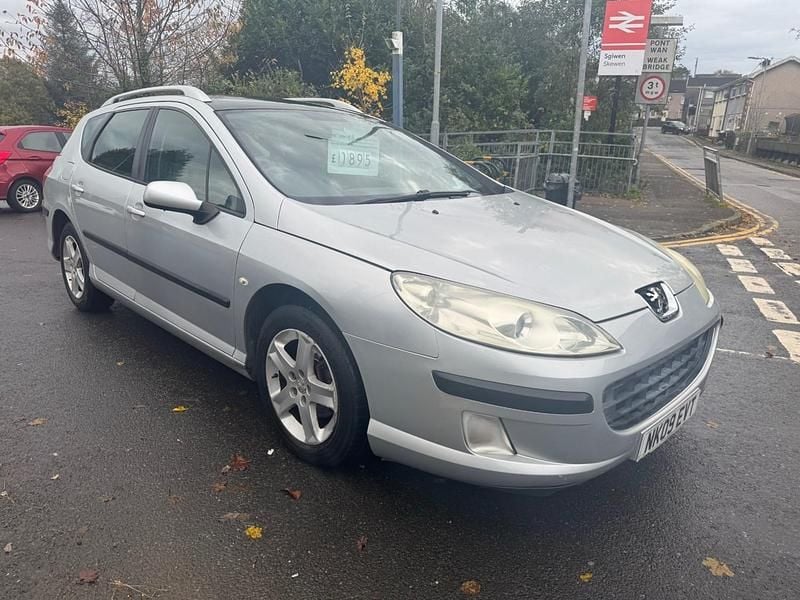 Silver Used 2009 Peugeot 407 Estate | £1,895 - Image 1/4