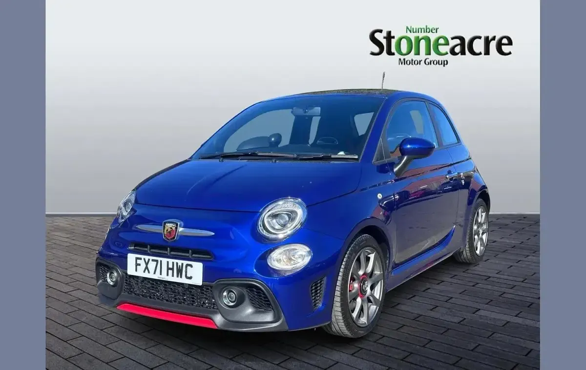 Used Abarth 595 145 HP (106 kW) 2021 Blue Hatchback