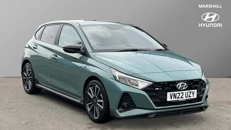 Used Hyundai i20 N Line 120 HP (88 kW) 2022 Green Hatchback