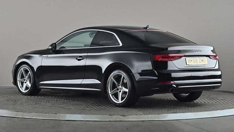 Used Audi A5 Sport 150 HP (110 kW) 2018 Black Coupe