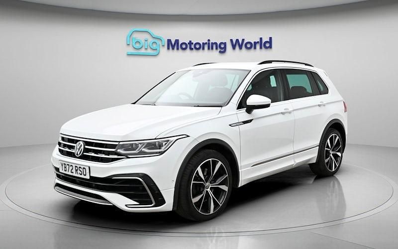Used VW Tiguan R-line 190 HP (139 kW) 2023 White SUV