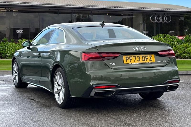 Used Audi A5 Sport 245 HP (180 kW) 2023 Green Coupe