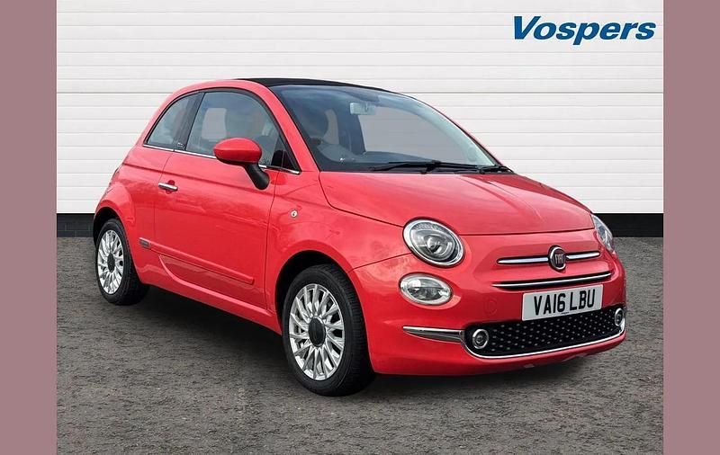 Used Fiat 500C Lounge 68 HP (50 kW) 2016 Other Cabriolet
