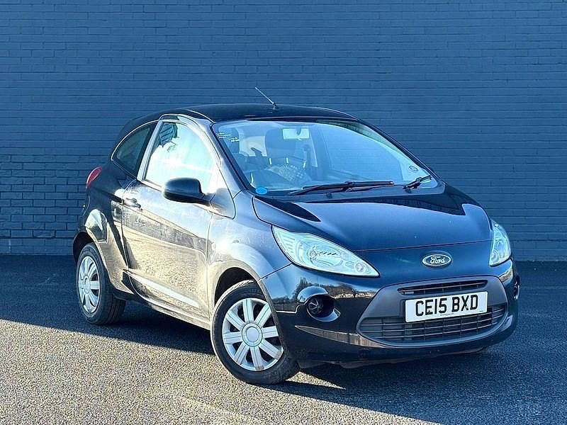 Used Ford Ka 69 HP (50 kW) 2015 Black Hatchback