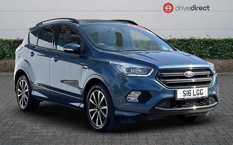 Blue Used 2019 Ford Kuga ST-Line SUV | £13,250 (Good price) - Image 1/4