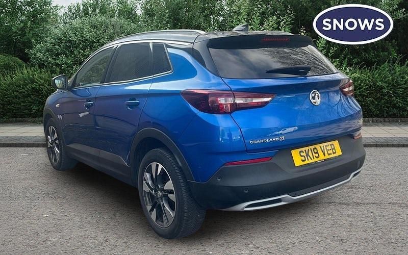 Used Vauxhall Grandland X Sport 131 HP (96 kW) 2019 Blue SUV
