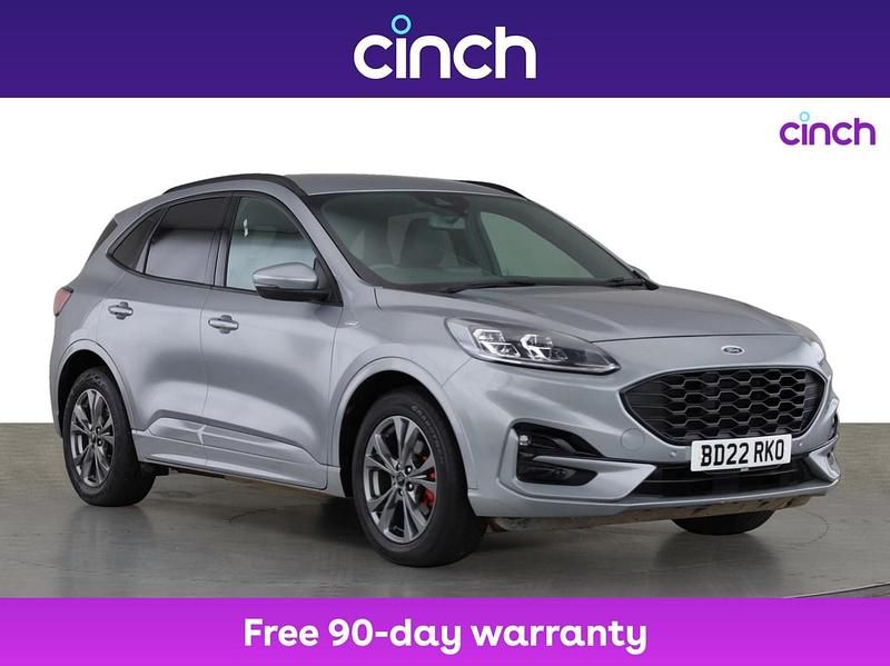Silver Used 2022 Ford Kuga ST-Line SUV | £18,099 (Good price) - Image 1/3