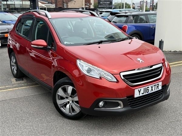 Red Used 2016 Peugeot 2008 Active SUV | £6,995 (Fair price) - Image 1/1