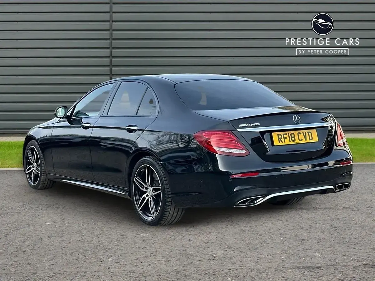 Used Mercedes E43 AMG Premium Plus 396 HP (291 kW) 2018 Black Sedan
