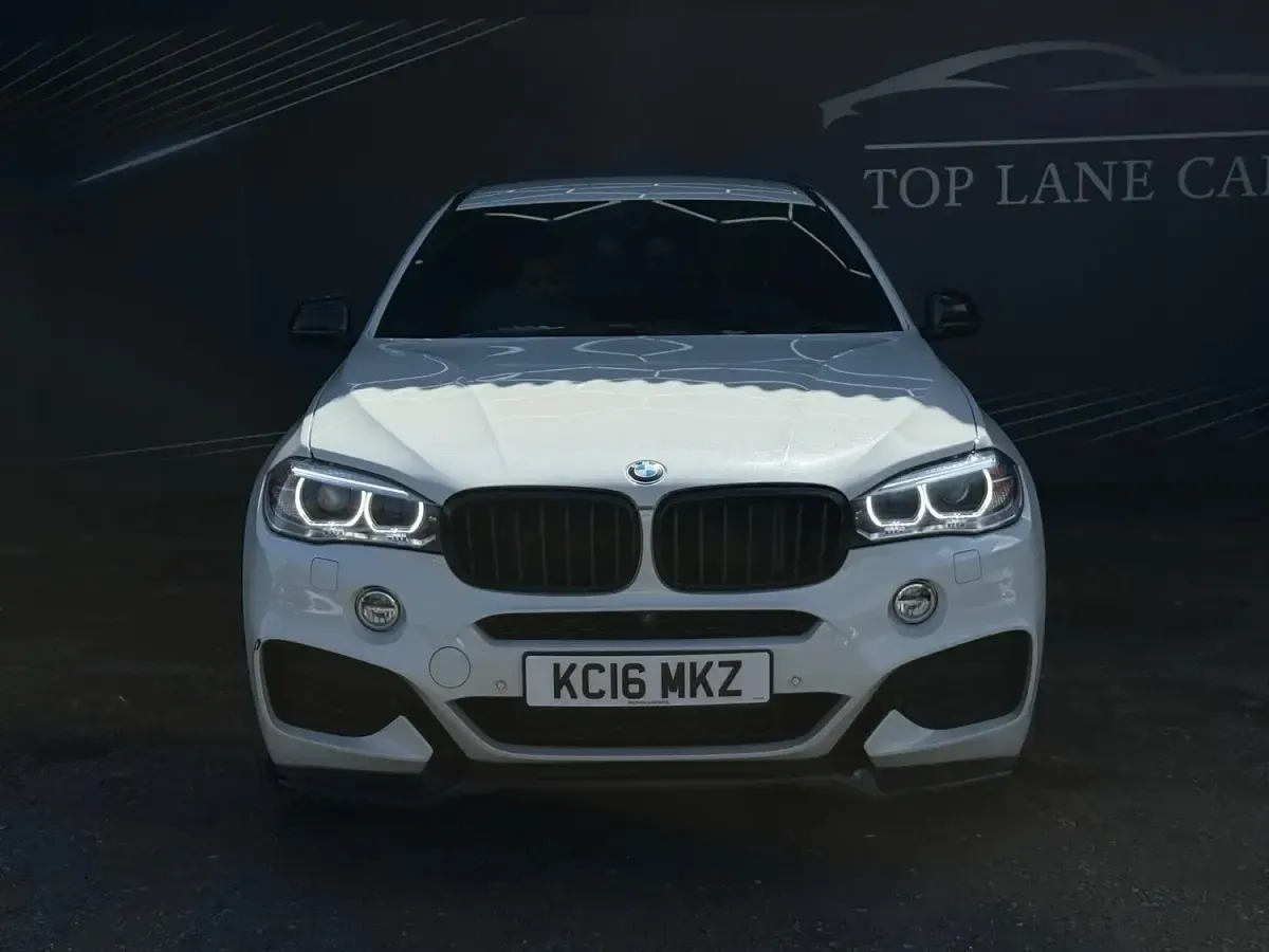 Used BMW X6 M Sport 313 HP (230 kW) 2016 White SUV