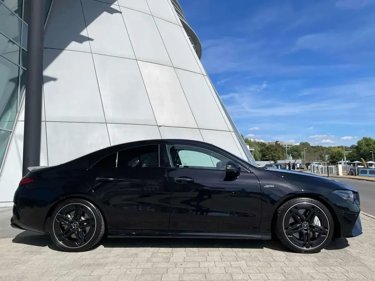 Used Mercedes CLA35 AMG Premium Plus 306 HP (225 kW) 2025 Black Coupe