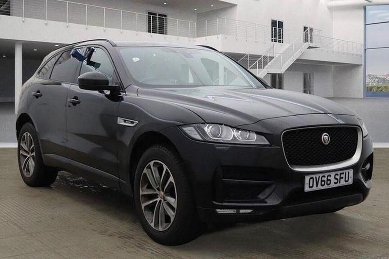 Used Jaguar F-Pace R-Sport 180 HP (132 kW) 2016 Black SUV