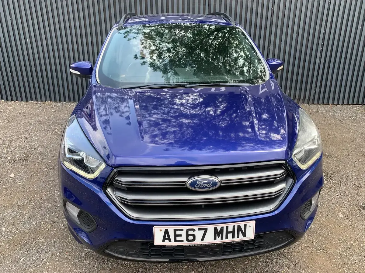 Used Ford Kuga ST-Line 150 HP (110 kW) 2017 Blue SUV