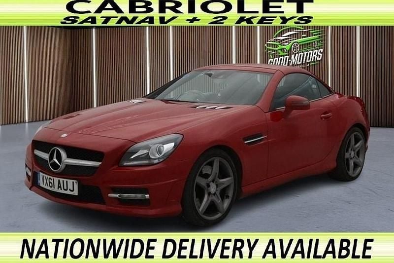 Red Used 2011 Mercedes SLK200 Sport Edition Cabriolet | £4,970 (Good price) - Image 1/1