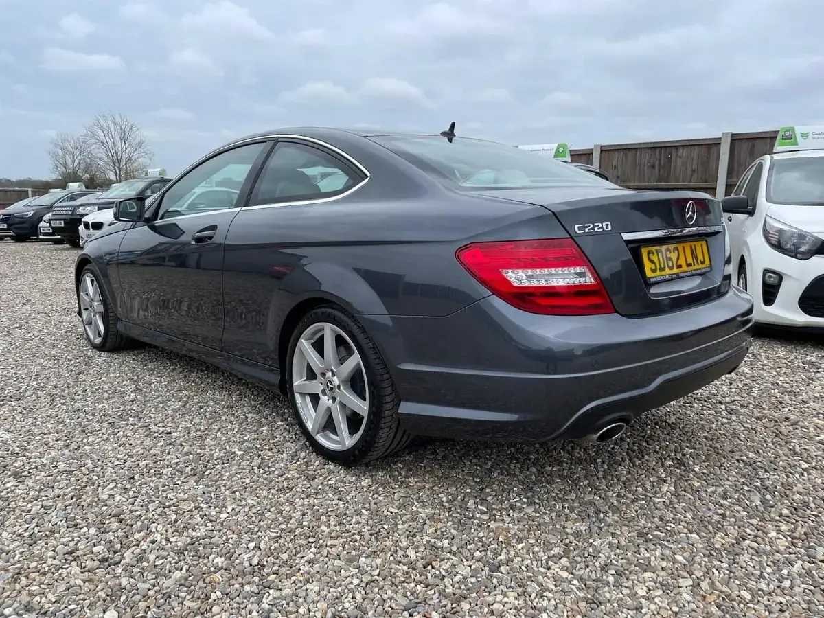 Used Mercedes C220 AMG 170 HP (125 kW) 2012 Grey Coupe