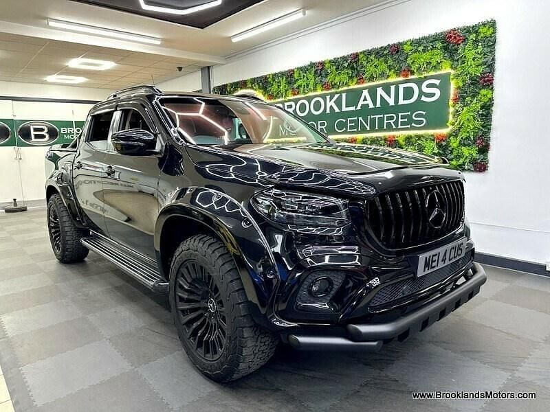 Used Mercedes X250 2018 Black Pickup