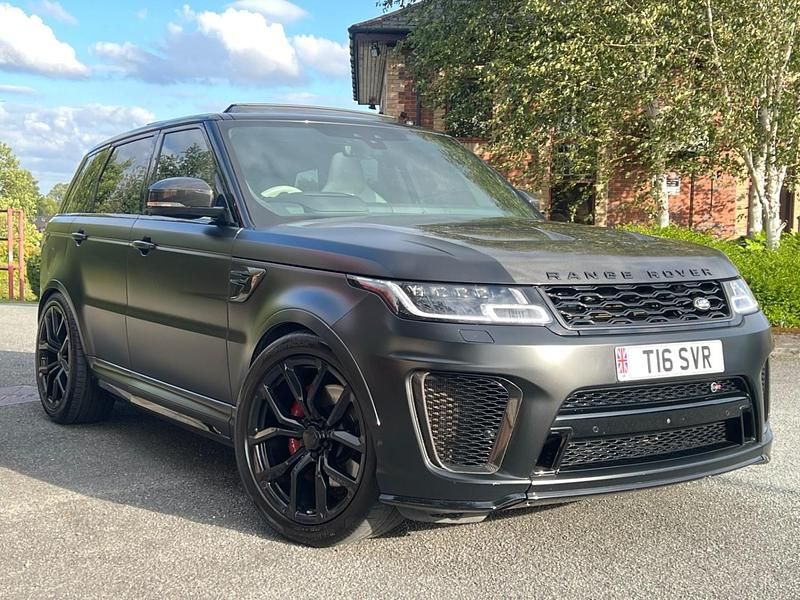 Black Used 2019 Land Rover Range Rover Sport SVR SUV | £44,990 (Fair price) - Image 1/4