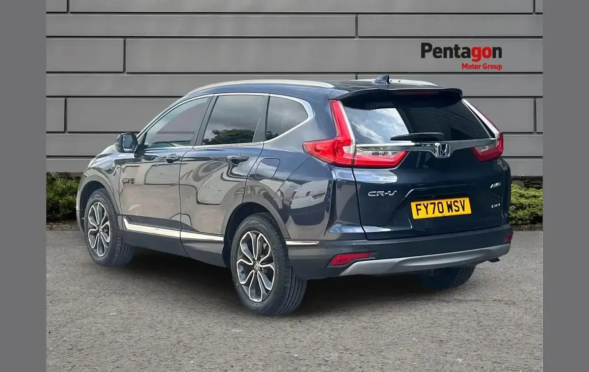 Used Honda CR-V Hybrid 184 HP (135 kW) 2021 Blue SUV