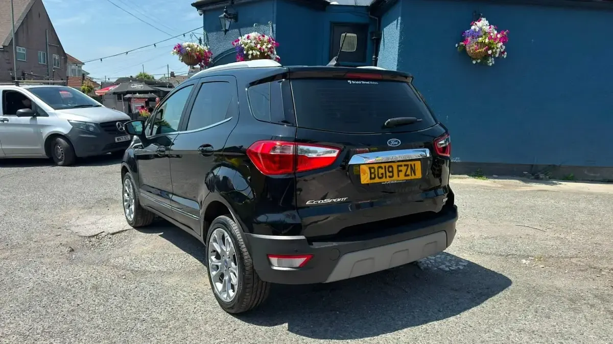 Used Ford Ecosport Titanium 125 HP (91 kW) 2019 Black SUV