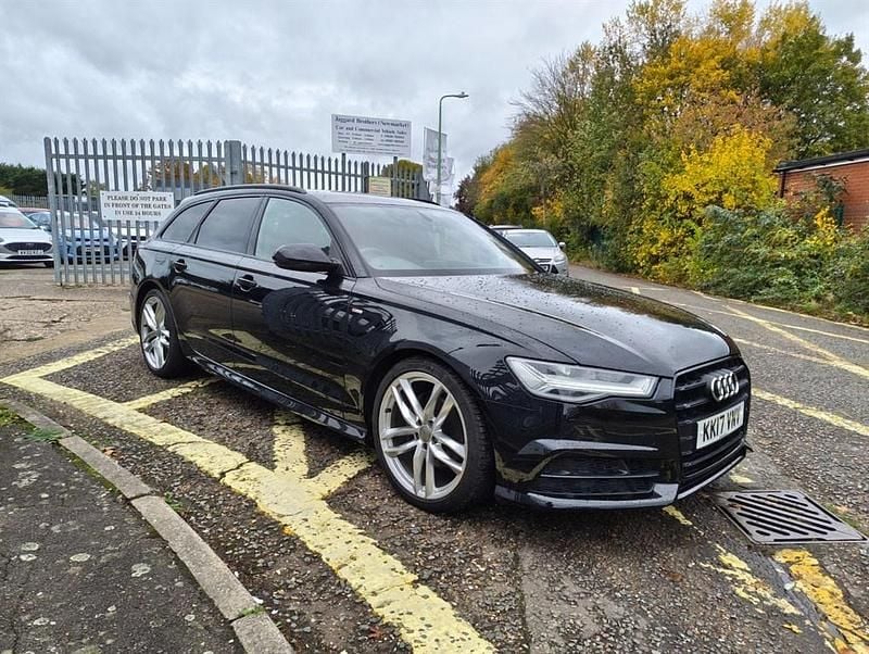Used Audi A6 Black Edition 190 HP (139 kW) 2017 Black Estate