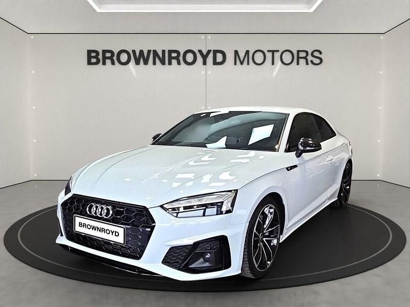 Begagnad Audi A5 S-Line 204 HK (150 kW) 2022 Vit Sportkupé