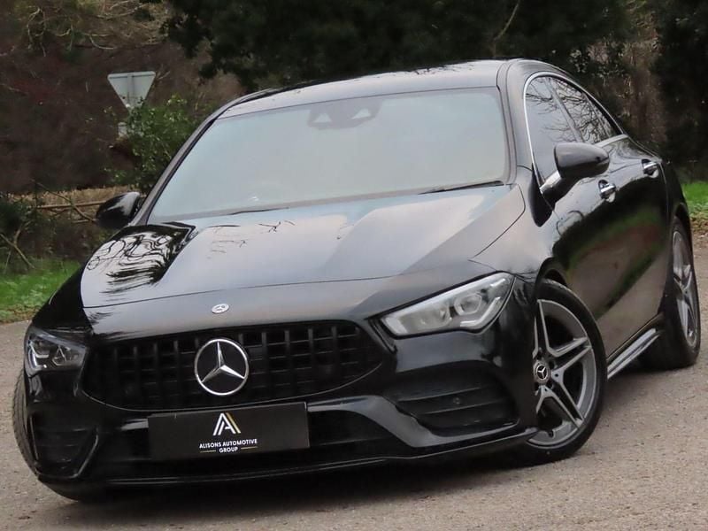 Used Mercedes CLA220 AMG Line Premium 2019 Black Sedan