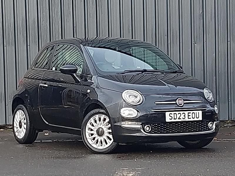 Black Used 2023 Fiat 500 Dolcevita Hatchback | £11,498 - Image 1/4