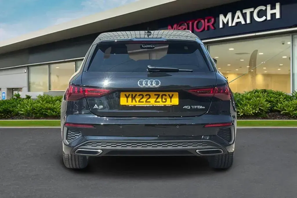 Used Audi A3 Sportback S-Line 204 HP (150 kW) 2022 Black Hatchback
