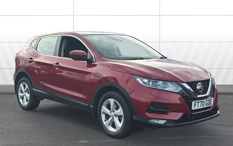 Used Nissan Qashqai Acenta Premium 158 HP (116 kW) 2021 Red SUV