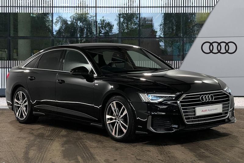 Black Used 2023 Audi A6 S-Line Sedan | £27,999 (Fair price) - Image 1/4