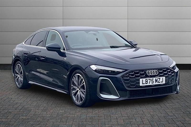 Blue New 2025 Audi A5 S-Line Sedan | £41,395 (A bit pricey) - Image 1/4