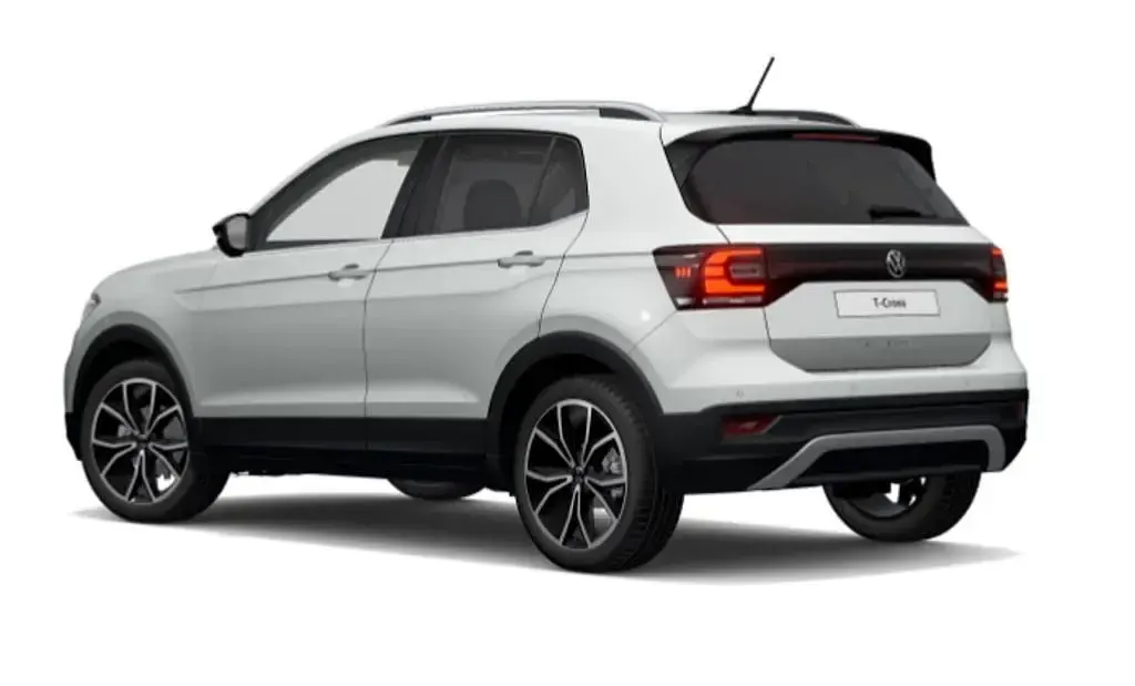 Used VW T-Cross SEL 110 HP (80 kW) 2021 White SUV