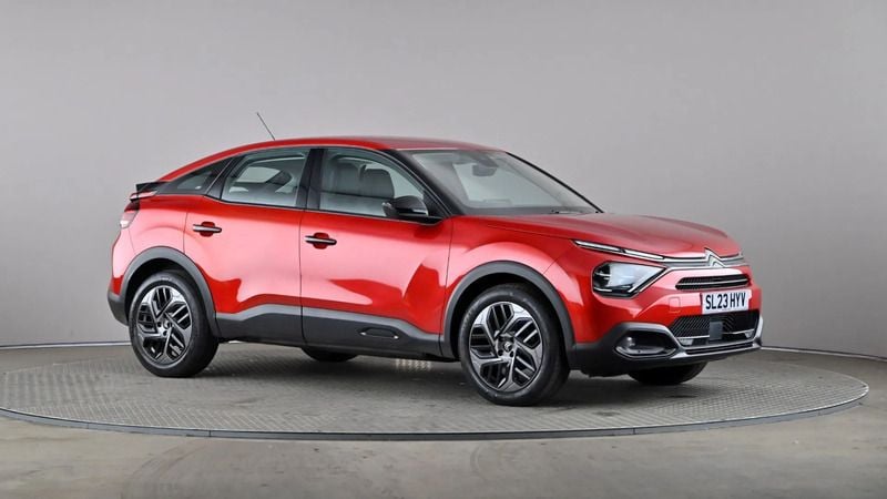 Red Used 2023 Citroën C4 PureTech Hatchback | £11,998 (Good price) - Image 1/4