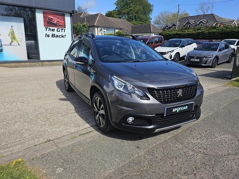 Used Peugeot 2008 GT-line 129 HP (94 kW) 2019 Grey SUV