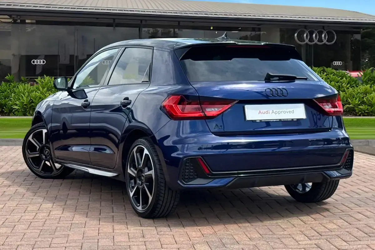 Used Audi A1 Black Edition 95 HP (69 kW) 2024 Blue Hatchback