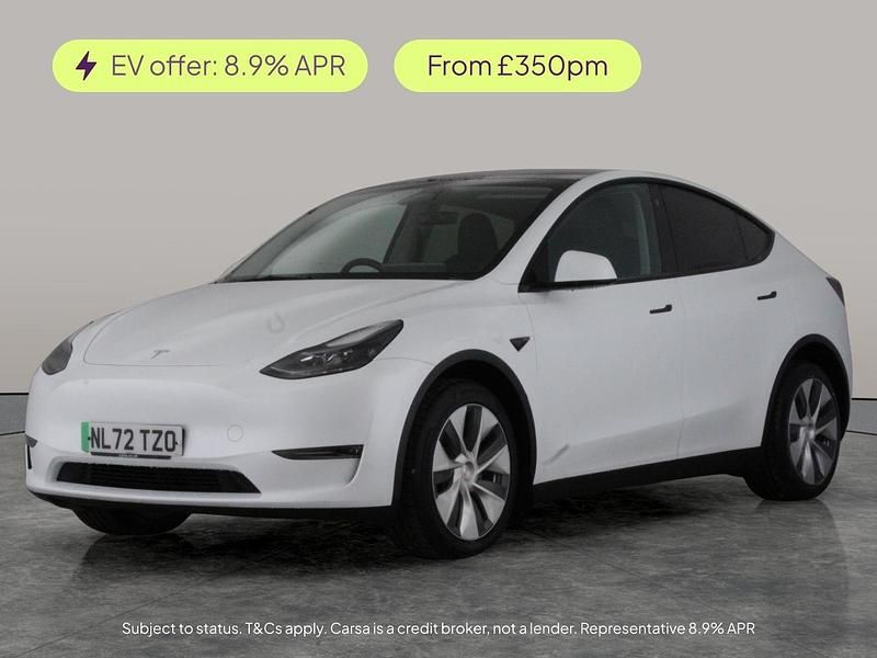 Used Tesla Model Y Long Range AWD 378 kW (514 HP) 2022 White SUV