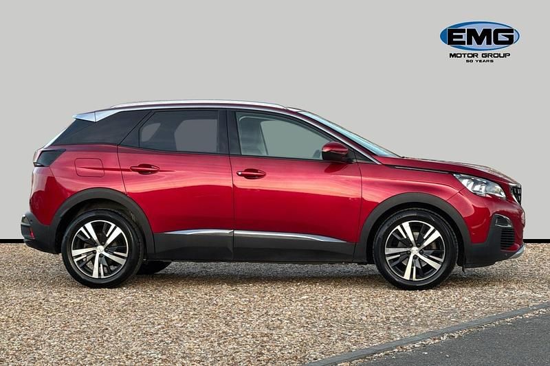 Used Peugeot 3008 Allure 130 HP (95 kW) 2018 Red SUV