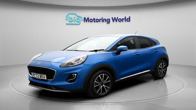 Used Ford Puma Titanium 125 HP (91 kW) 2023 Blue SUV