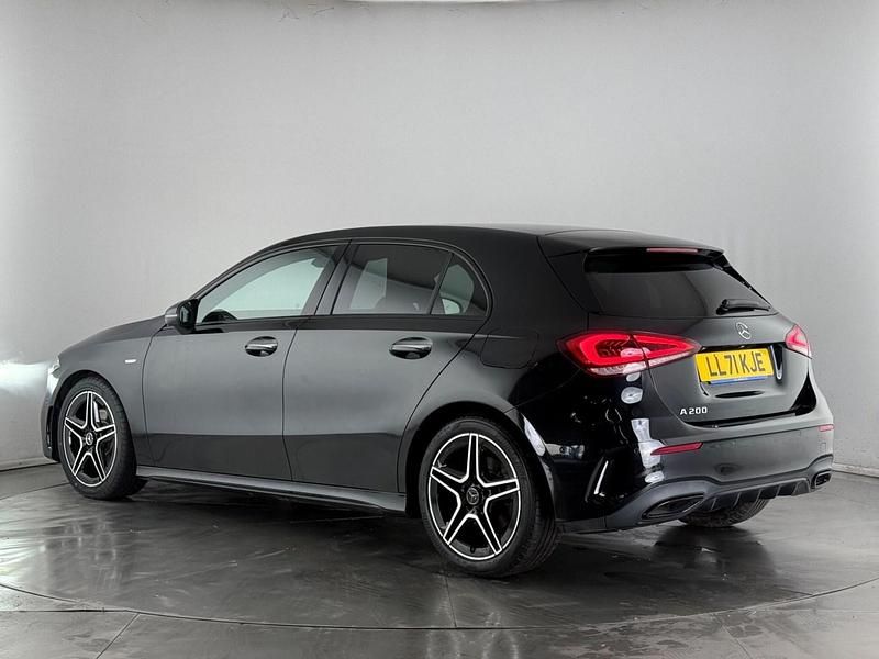 Used Mercedes A200 AMG Line Premium 163 HP (119 kW) 2022 Black Hatchback