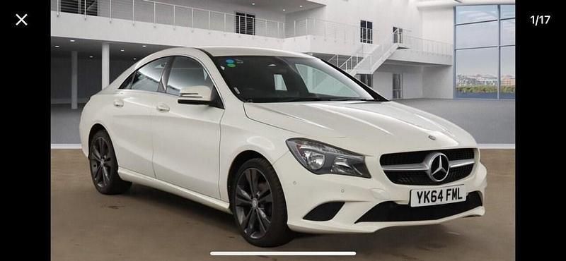 White Used 2014 Mercedes CLA200 Sedan | £9,995 (Fair price) - Image 1/4
