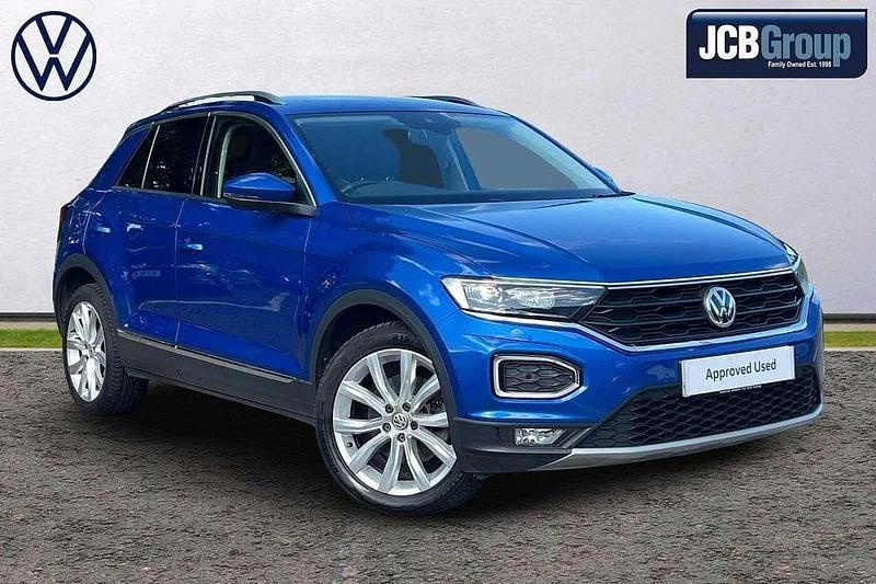 Blue Used 2018 VW T-Roc SEL SUV | £17,290 (Fair price) - Image 1/4