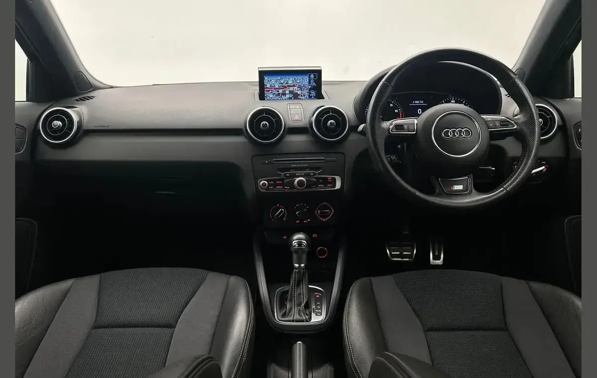 Used Audi A1 S-Line 123 HP (90 kW) 2018 Black Hatchback