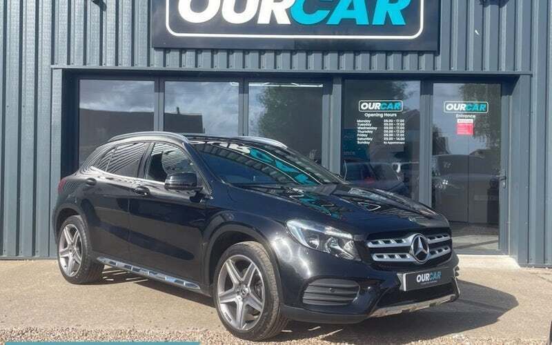 Black Used 2018 Mercedes GLA220 AMG line SUV | £12,990 (Fair price) - Image 1/4