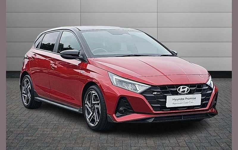 Red Used 2024 Hyundai i20 N Line Hatchback | £20,244 (A bit pricey) - Image 1/4