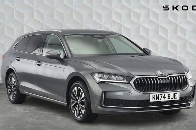 Grey Used 2024 Skoda Superb SE Technology Estate | £28,717 (Expensive) - Image 1/4