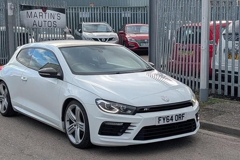 Used VW Scirocco R-line 150 HP (110 kW) 2014 White Coupe