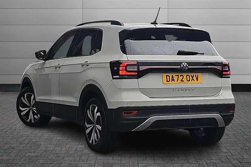 Used VW T-Cross Black Edition 110 HP (80 kW) 2022 Grey SUV