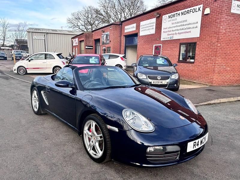 Used Porsche Boxster 295 HP (216 kW) 2006 Blue Cabriolet